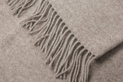 Darrahopens Home & Garden > Decor Chiswick Throw - Merino Wool/Cashmere - Stone