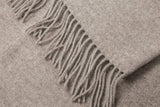 Darrahopens Home & Garden > Decor Chiswick Throw - Merino Wool/Cashmere - Stone