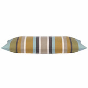 Darrahopens Home & Garden > Decor Corban Aqua Rectangle 35x70cm Striped Multicoloured Cushion Cover Nautical