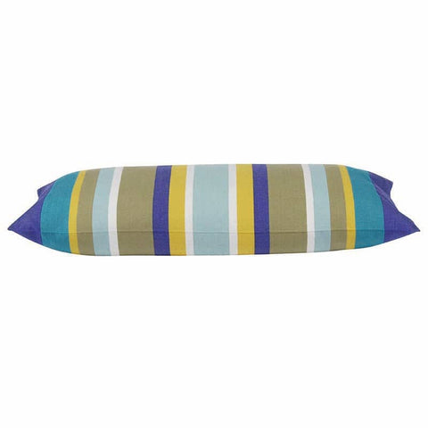 Darrahopens Home & Garden > Decor Corban Royal  Rectangle 35x70cm Striped Multicoloured Cushion Cover