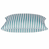 Darrahopens Home & Garden > Decor Dandi Pale Aqua Blue / Green & White Striped Cushion Cover 40x40cm