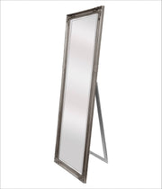 Darrahopens Home & Garden > Decor French Provincial Ornate Mirror - Antique Silver - Free Standing 50cm x 170cm
