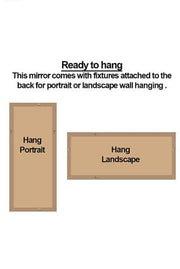 Darrahopens Home & Garden > Decor French Provincial Ornate Mirror - Antique Silver - Small 80cm x 110cm