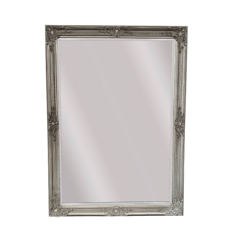 Darrahopens Home & Garden > Decor French Provincial Ornate Mirror - Antique Silver - Small 80cm x 110cm