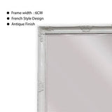 Darrahopens Home & Garden > Decor French Provincial Ornate Mirror - White - Free Standing 50cm x 170cm