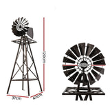 darrahopens Home & Garden > Decor Garden Windmill 120cm Metal Ornaments Outdoor Decor Ornamental Wind Mill