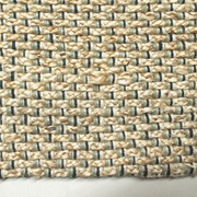 darrahopens Home & Garden > Decor Hand Braided Jute Runner with Green Textured Weave 50 x 120 cm