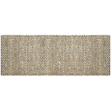 darrahopens Home & Garden > Decor Hand Braided Jute Runner with Green Textured Weave 50 x 120 cm