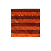 Darrahopens Home & Garden > Decor IDC Homewares Ayra Sequined Embroidered Cushion Cover Burnt Orange