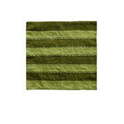 Darrahopens Home & Garden > Decor IDC Homewares Ayra Sequined Embroidered Cushion Cover Olive