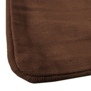 Darrahopens Home & Garden > Decor IDC Homewares Lollipop Extra Large Cotton Piped Square Cushion Cover 90 x 90 cm Chocolate