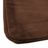 Darrahopens Home & Garden > Decor IDC Homewares Lollipop Extra Large Cotton Piped Square Cushion Cover 90 x 90 cm Chocolate