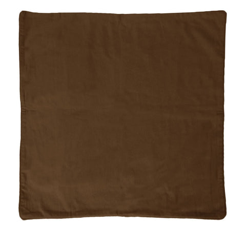 Darrahopens Home & Garden > Decor IDC Homewares Lollipop Extra Large Cotton Piped Square Cushion Cover 90 x 90 cm Chocolate