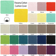 Darrahopens Home & Garden > Decor IDC Homewares Panama 100% Cotton Cushion Cover Yellow