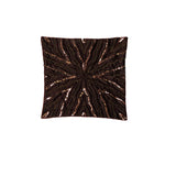 Darrahopens Home & Garden > Decor IDC Homewares Sequin Cushion Cover Bella Chocolate