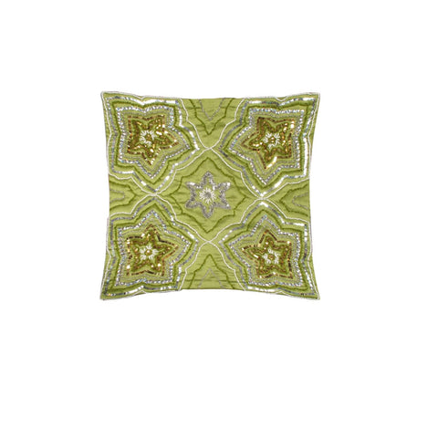 Darrahopens Home & Garden > Decor IDC Homewares Sequin Cushion Cover Maya Green