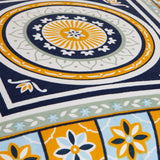 Darrahopens Home & Garden > Decor J Elliot Home Kasbah Luxury Filled Cushion 50 x 50cm Blue