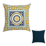 Darrahopens Home & Garden > Decor J Elliot Home Kasbah Luxury Filled Cushion 50 x 50cm Blue