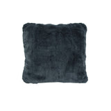 Darrahopens Home & Garden > Decor J.Elliot Home Quebec Charcoal Quality Long Pile Faux Fur Filled Cushion 45 x 45 cm