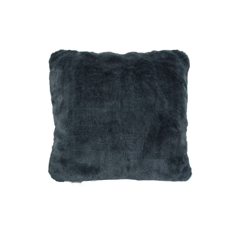 Darrahopens Home & Garden > Decor J.Elliot Home Quebec Charcoal Quality Long Pile Faux Fur Filled Cushion 45 x 45 cm