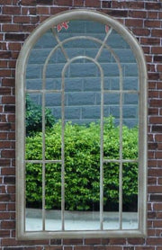 darrahopens Home & Garden > Decor Large Garden Arched Window Mirror