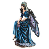 Darrahopens Home & Garden > Decor Large Masquerade Fairy with Snowy Owl Figurine