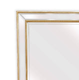 Darrahopens Home & Garden > Decor Medium Gold Beaded Framed Mirror - 70cm x 170cm