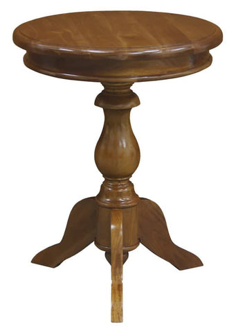 Darrahopens Home & Garden > Decor Milano Round Wine Table (Light Pecan)