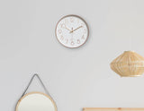darrahopens Home & Garden > Decor Modern Wall Clock Silent Non-Ticking Quartz Battery Operated Rose Gold