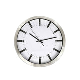 darrahopens Home & Garden > Decor Modern Wall Clock Silent Non-Ticking Quartz Battery Operated Stainless Steel