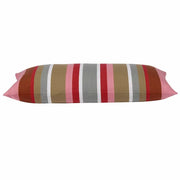 Darrahopens Home & Garden > Decor Pack of 4 Corban Rose Pink Based Striped Cushion Cover Multicoloured Rectangle 35x70cm