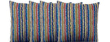 Darrahopens Home & Garden > Decor Pack of 4 Dries Multicoloured cushion covers Made In Europe
