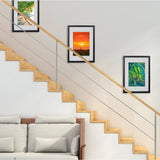 darrahopens Home & Garden > Decor Photo Frames Collage Black A3 Picture Frame Wall Set Home Decor 3PCS