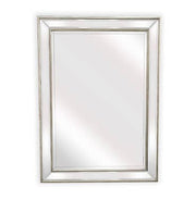 Darrahopens Home & Garden > Decor Silver Beaded Framed Mirror - Rectangle 80cm x 110cm
