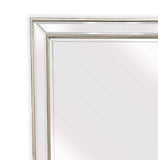 Darrahopens Home & Garden > Decor Silver Beaded Framed Mirror - X Large 190cm x 100cm
