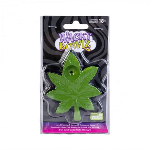 Darrahopens Home & Garden > Decor Wacky Bowls Weed Leaf Mini Pipe