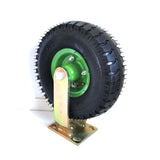 Darrahopens Home & Garden > DIY 10Inch Fixed Castor Caster Pneumatic Tyres Tyre  Wheel Trolley Cart Wheelbarrow