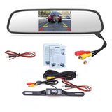 Darrahopens Home & Garden > DIY 120 Degrees Camera Mirror Car Rear View Reverse Night Vision Parking System Kit