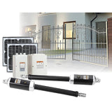 darrahopens Home & Garden > DIY 1200KG 20W Solar Double Swing Auto Motor Remote Gate Opener