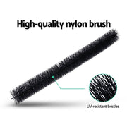 darrahopens Home & Garden > DIY 18 Pcs Gutter Brush Guard 100mm X 16.5m Length Leaf Twigs Filter Home Garden