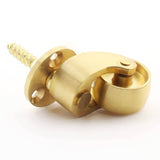 Darrahopens Home & Garden > DIY 25mm Castor Brass Caster Wheel Swivel Vintage Chairs Cabinet Bed Furniture Wheels Brass