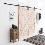 darrahopens Home & Garden > DIY 3.6m Sliding Barn Door Hardware