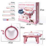 darrahopens Home & Garden > DIY 48 Needles DIY Knitting Machine Weaving Swift Yarn Fiber String Ball Wool Winder