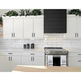 darrahopens Home & Garden > DIY 5 x 96mm Kitchen Handle Cabinet Cupboard Door Drawer Handles square Black furniture pulls