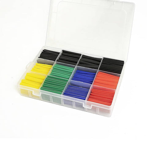 Darrahopens Home & Garden > DIY 630pc Set Mixed Heat Shring Solder Seal Butt Wire Connectors Tubing Sleeving