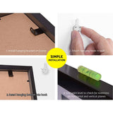 darrahopens Home & Garden > DIY Artiss Photo Frames 26PCS  8x10in 5x7in 4x6in 3.5x5in Hanging Wall Frame Black