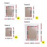 darrahopens Home & Garden > DIY Artiss Photo Frames 26PCS  8x10in 5x7in 4x6in 3.5x5in Hanging Wall Frame White