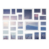 darrahopens Home & Garden > DIY Artiss Photo Frames 26PCS  8x10in 5x7in 4x6in 3.5x5in Hanging Wall Frame White