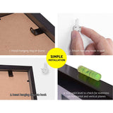 darrahopens Home & Garden > DIY Artiss Photo Frames 30PCS  8x10in 5x7in 4x6in 3.5x5in Hanging Wall Frame Black