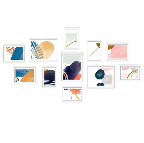 darrahopens Home & Garden > DIY Artiss Photo Frames11PCS 5x7in 6x8in 8x10in Hanging Wall Frame White